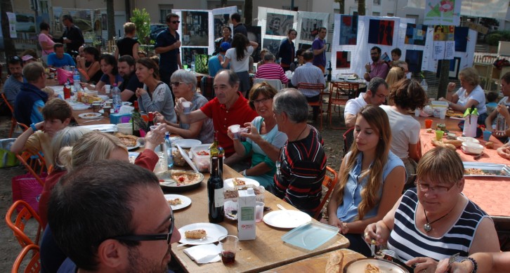 fete de quartier repas