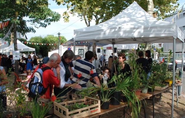 fete de quartier troc de plantes